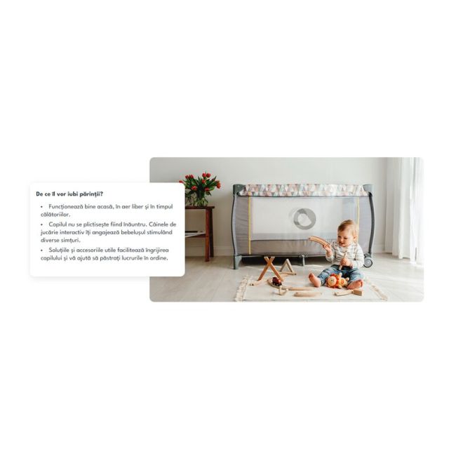 Patut pliant, Lionelo, Sven Plus, 120x60 cm, Cu doua nivele, Cu arcada jucarii, masuta de infasat, vibratii, melodii, conform cu standardele europeane de securitate EN716 si EN12221, Bej Olive BYNLO-SVEN_PLUS_BEIGE_OLIVE