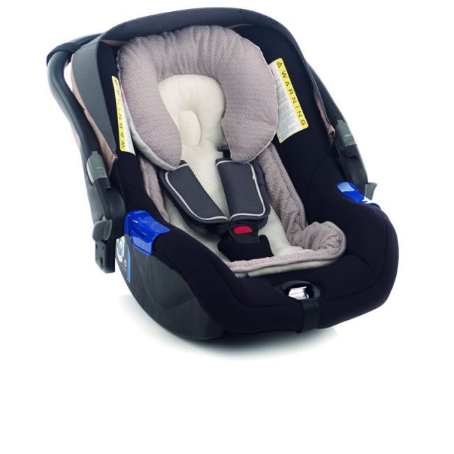 Perna universala reversibila, Jane, Pentru carucior, landou, scaun auto, balansoar, scaun de masa, 33 x 62 cm, Gri BYN8420421067468