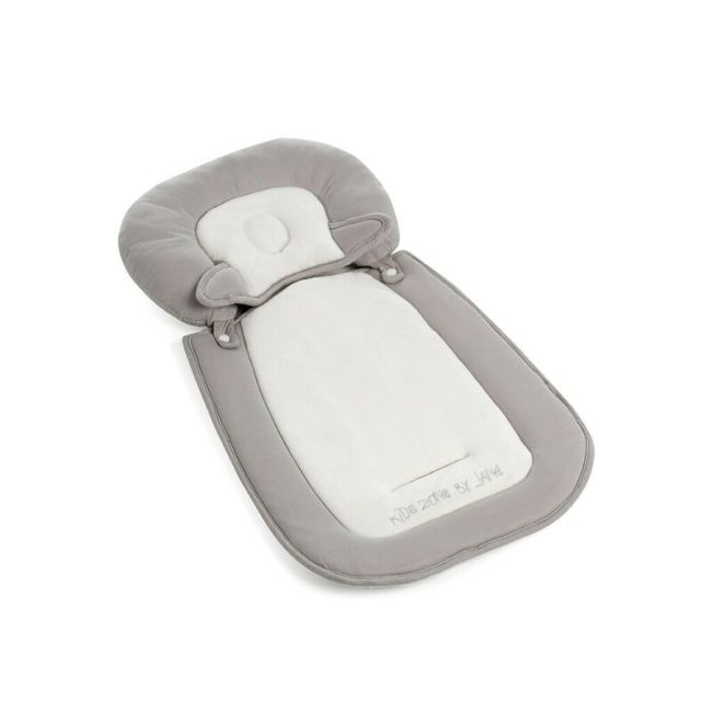 Perna universala reversibila, Jane, Pentru carucior, landou, scaun auto, balansoar, scaun de masa, 33 x 62 cm, Gri BYN8420421067468