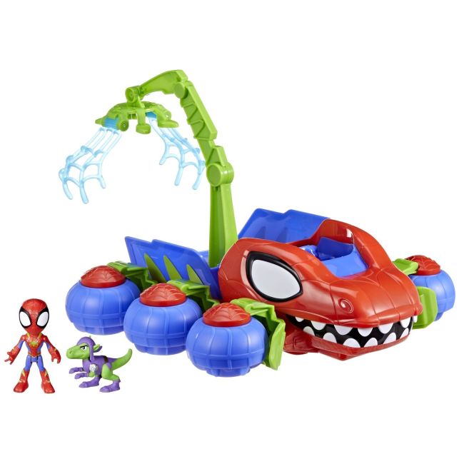 SPIDEY SI PRIETENII LUI UIMITORI MARVEL VEHICUL DINO WEBS CRAWLER VIVF9480