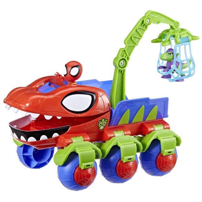 SPIDEY SI PRIETENII LUI UIMITORI MARVEL VEHICUL DINO WEBS CRAWLER VIVF9480