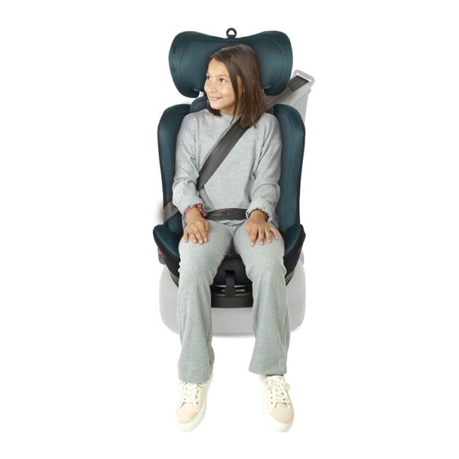 Scaun auto, Be Cool, Easy I-Size, Rotire 360 grade, 40 - 150 cm, 0 - 36 kg, Cu Isofix si Centura Top Tether, Conform cu standardul european de securitate ECE R129, Be Petrol BYN8420421090190