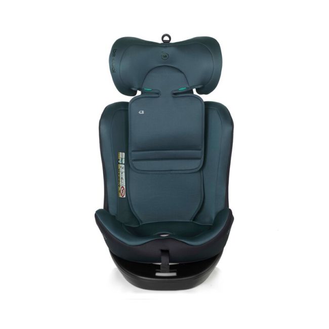 Scaun auto, Be Cool, Easy I-Size, Rotire 360 grade, 40 - 150 cm, 0 - 36 kg, Cu Isofix si Centura Top Tether, Conform cu standardul european de securitate ECE R129, Be Petrol BYN8420421090190
