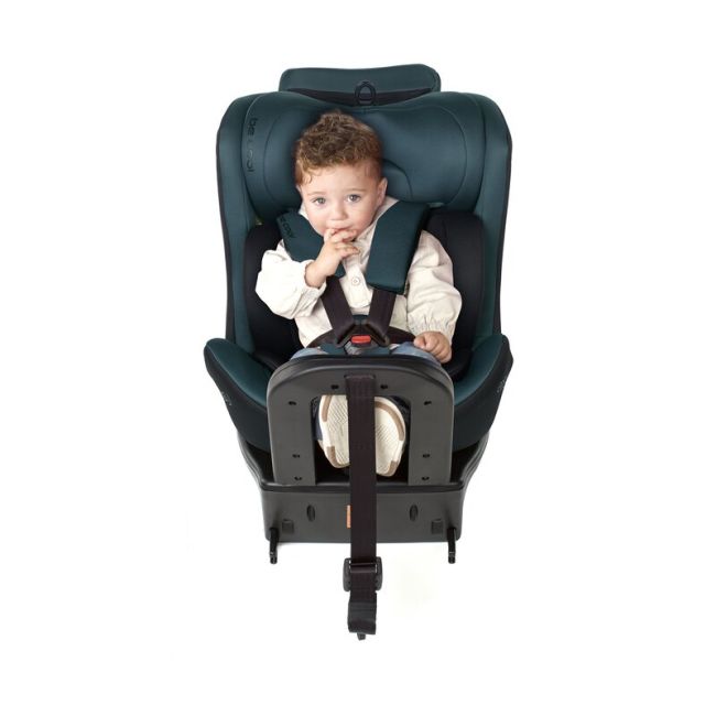 Scaun auto, Be Cool, Easy I-Size, Rotire 360 grade, 40 - 150 cm, 0 - 36 kg, Cu Isofix si Centura Top Tether, Conform cu standardul european de securitate ECE R129, Be Petrol BYN8420421090190