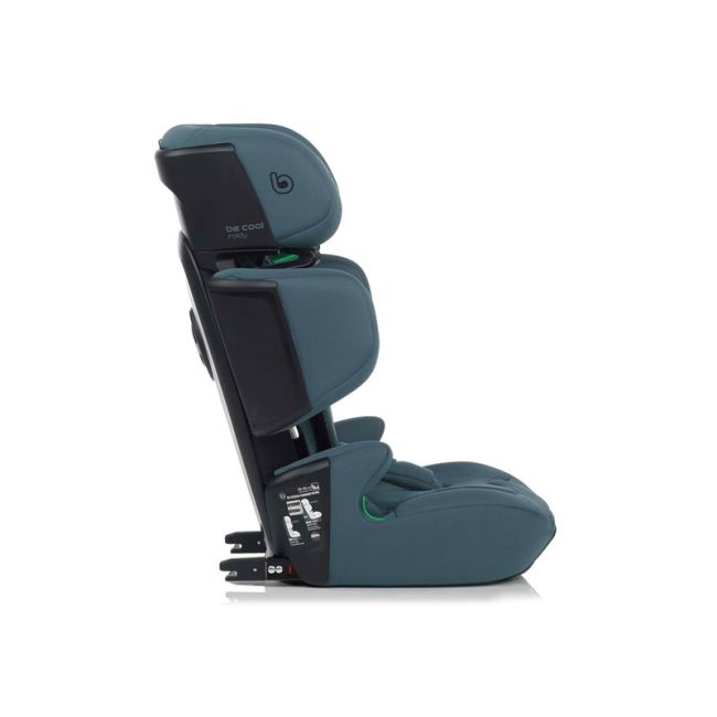 Scaun auto, Be Cool, Foldy, I-Size, Cu sistem isofix, Pliabil, 100-150 cm, 4-12 ani, Conform cu standardul european de securitate ECE R129, Be Petrol BYN8420421090510