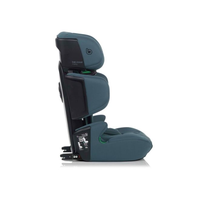 Scaun auto, Be Cool, Foldy, I-Size, Cu sistem isofix, Pliabil, 100-150 cm, 4-12 ani, Conform cu standardul european de securitate ECE R129, Be Petrol BYN8420421090510