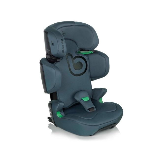 Scaun auto, Be Cool, Foldy, I-Size, Cu sistem isofix, Pliabil, 100-150 cm, 4-12 ani, Conform cu standardul european de securitate ECE R129, Be Petrol BYN8420421090510
