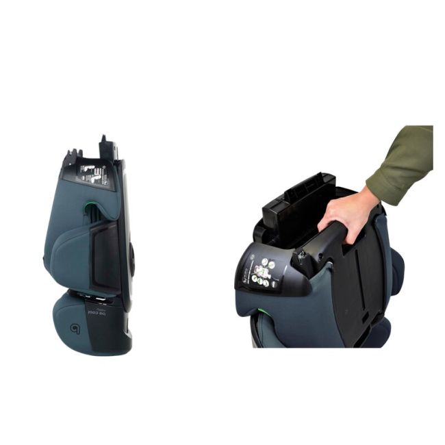 Scaun auto, Be Cool, Foldy, I-Size, Cu sistem isofix, Pliabil, 100-150 cm, 4-12 ani, Conform cu standardul european de securitate ECE R129, Be Petrol BYN8420421090510