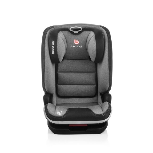 Scaun auto, Be Cool, Mars, I-Size, 100-150 cm, 4-12 ani, Cu isofix, Protectie superioara in caz de impact lateral - SPS, Cu tetiera reglabila, Conform cu standardul european de securitate ECE R129, Iron BYN8420421077979