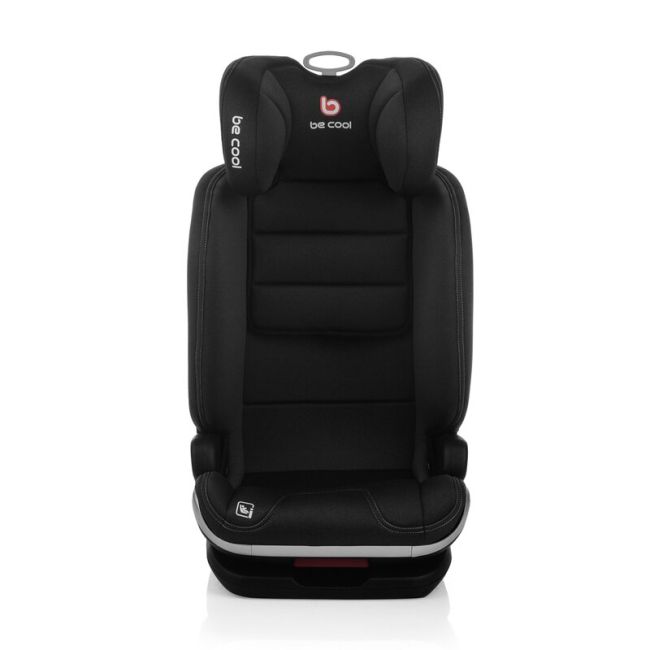 Scaun auto, Be Cool, Mars I-Size, 100-150 cm, 4-12 ani, Cu isofix, Protectie superioara in caz de impact lateral - SPS, Cu tetiera reglabila, Conform cu standardul european de securitate ECE R129, Dark BYN8420421077962