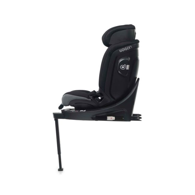 Scaun auto, Be Cool, Wagon I-Size, Rotire 360 grade, 40 - 150 cm, 0 - 36 kg, Cu Isofix si picior stabilizator, Cu protectie laterala de siguranta, Conform cu standardul european de securitate ECE R129, Be Antracita BYN8420421092743