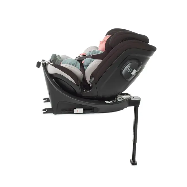 Scaun auto, Be Cool, Wagon I-Size, Rotire 360 grade, 40 - 150 cm, 0 - 36 kg, Cu Isofix si picior stabilizator, Cu protectie laterala de siguranta, Conform cu standardul european de securitate ECE R129, Be Antracita BYN8420421092743