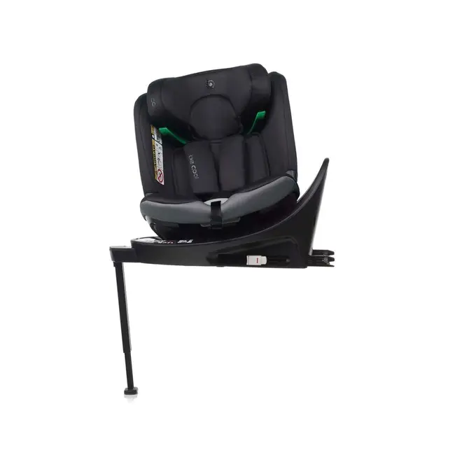 Scaun auto, Be Cool, Wagon I-Size, Rotire 360 grade, 40 - 150 cm, 0 - 36 kg, Cu Isofix si picior stabilizator, Cu protectie laterala de siguranta, Conform cu standardul european de securitate ECE R129, Be Antracita BYN8420421092743
