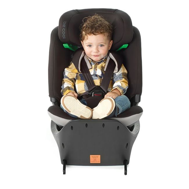 Scaun auto, Be Cool, Wagon I-Size, Rotire 360 grade, 40 - 150 cm, 0 - 36 kg, Cu Isofix si picior stabilizator, Cu protectie laterala de siguranta, Conform cu standardul european de securitate ECE R129, Petrol BYN8420421092750