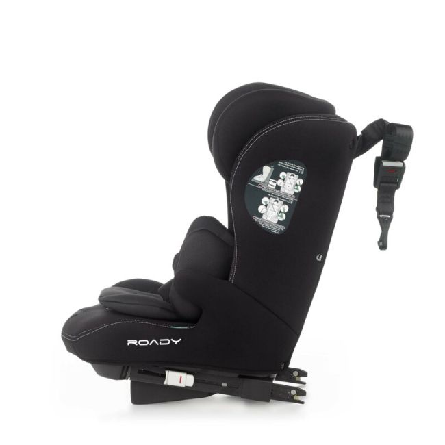 Scaun auto, Nurse, Roady, I-Size, Isofix, Cu centura TopTether, Cu tetiera reglabila, 76-150 cm, Conform cu ECE R129, Cosmos BYN8420421090725