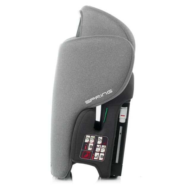 Scaun auto, Nurse, Spring, I-Size, Cu sistem isofix, Pliabil, 100-150 cm, 4-12 ani, Conform cu standardul european de securitate ECE R129, Storm BYN8420421091821