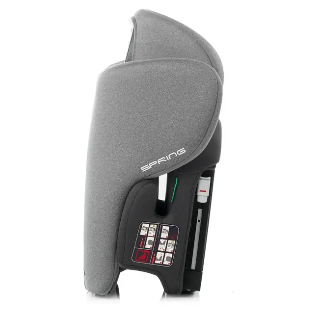Scaun auto, Nurse, Spring, I-Size, Cu sistem isofix, Pliabil, 100-150 cm, 4-12 ani, Conform cu standardul european de securitate ECE R129, Storm BYN8420421091821