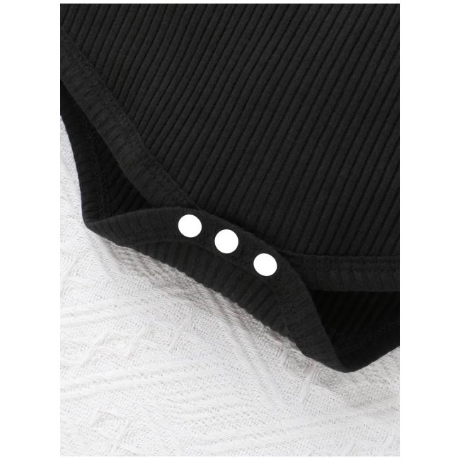 Set pentru fetute cu body si pantaloni cu volane - adorable mbtu120-r2