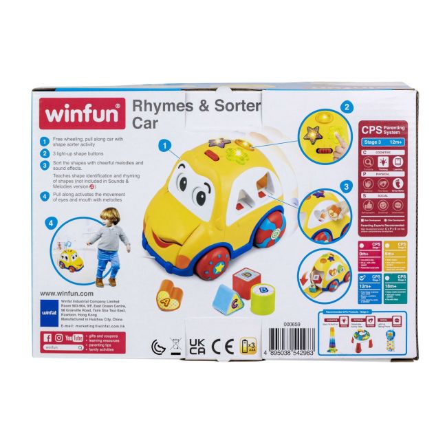 WINFUN JUCARIE MASINA DE SORTAT FORME CU SUNETE VIVWin000659