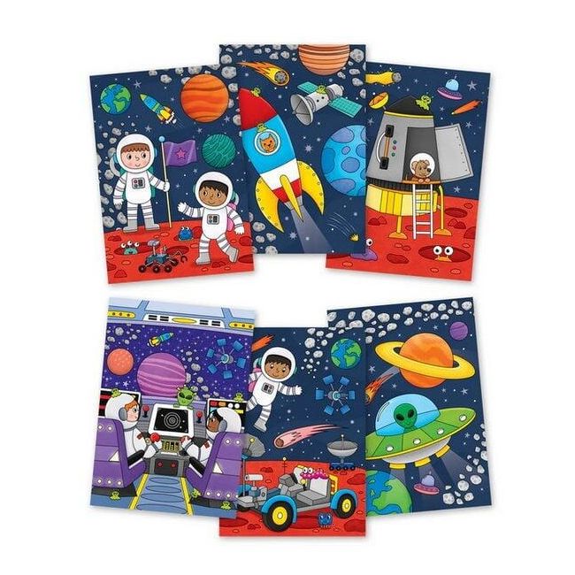 Water magic: carte de colorat spatiul cosmic