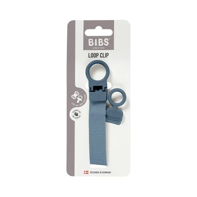 Bibs - lantisor clip loop pentru suzeta, petrol bbb9501260
