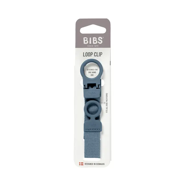 Bibs - lantisor clip loop pentru suzeta, petrol bbb9501260