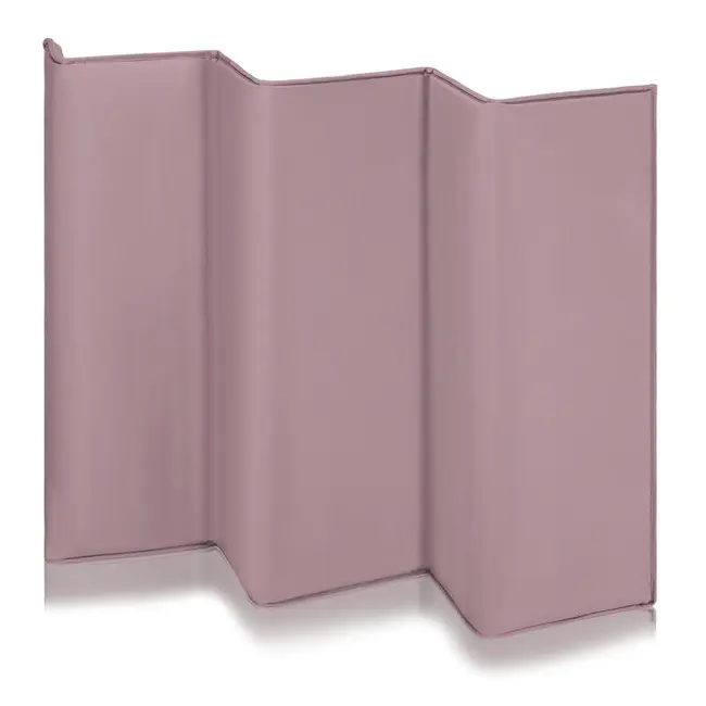 Patut pliant, Lionelo, Laura, 102 x 74 cm, Cu doua nivele, Functie de tarc, Cu roti, Include salteluta si geanta de transport, Pereti din plasa, Deschidere laterala, Pana la 15 kg, 0 luni +, Roz BYNLO-LAURA_PINK_NUDE