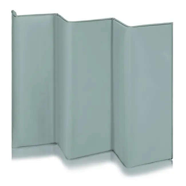 Patut pliant, Lionelo, Laura, 102 x 74 cm, Cu doua nivele, Functie de tarc, Cu roti, Include salteluta si geanta de transport, Pereti din plasa, Deschidere laterala, Pana la 15 kg, 0 luni +, Verde BYNLO-LAURA_GREEN_SAGE