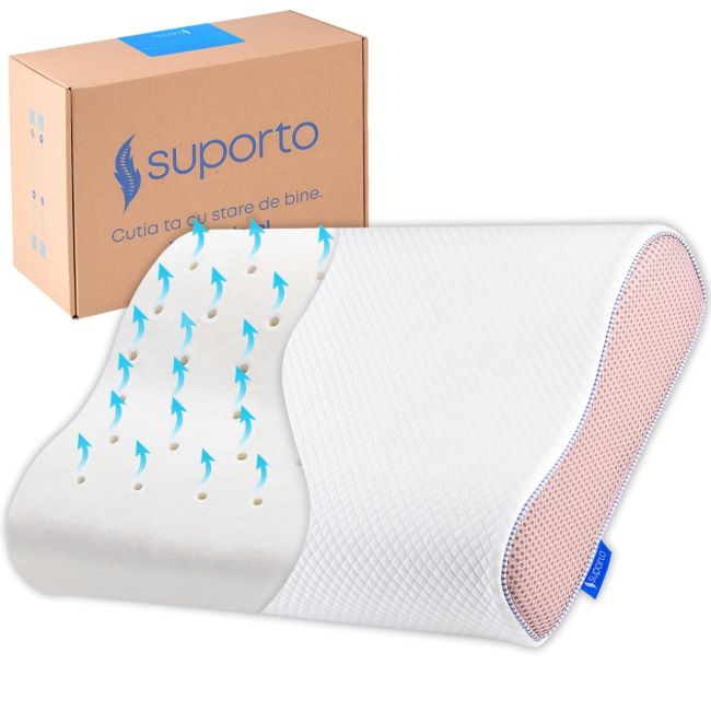Perna de dormit ergonomica hipoalergenică - Tencel Lyocell SPTPDPA000