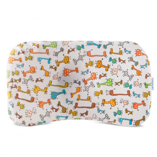 Perna ortopedica Baby pentru nou nascuti 8-24 luni | Multicolora cu animalute | impotriva plagiocefaliei SPTPBEA000