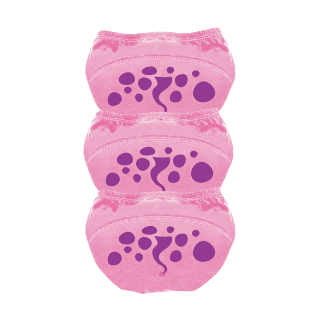 Set de 3 chilotei de antrenament la olita My Little Training Pants, 3-4 ani, Pisica