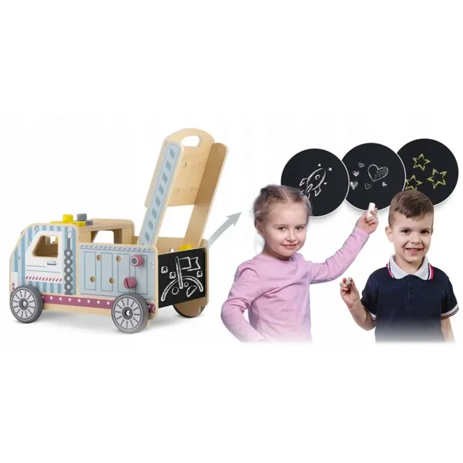 Antemergator din lemn tip atelier si diverse activitati, 40 x 28 x 43 cm, ricokids rk-874 edeedi787400