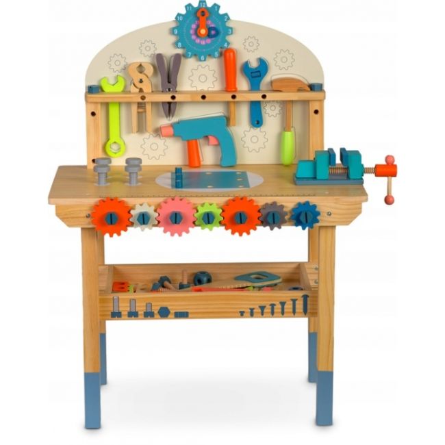 Atelier de lucru din lemn cu accesorii incluse, 60 x 30 x 75.5 cm, ricokids rk-876 edeedi787600