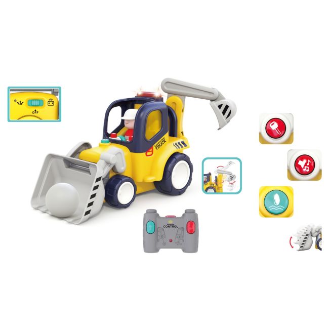 CAMION DE CONSTRUCTIE CU TELECOMANDA VIVHE9988