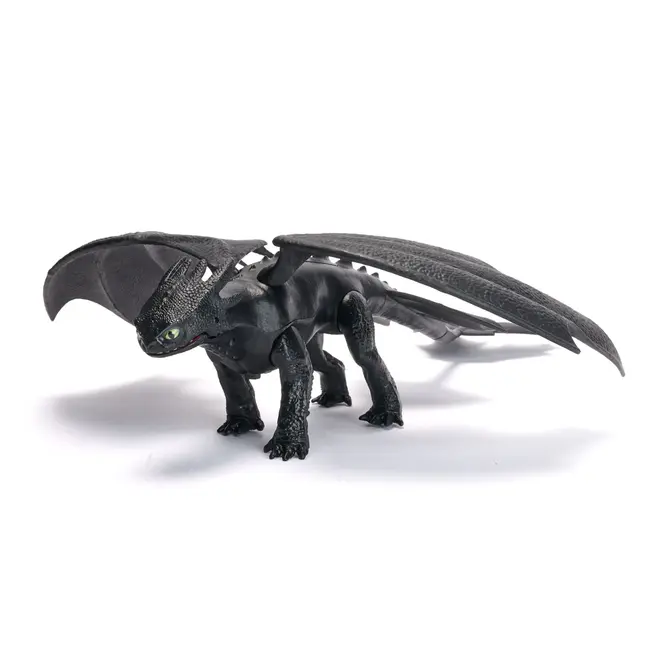 CUM SA ITI DRESEZI DRAGONUL LUPTA DRAGONILOR FIGURINA DRAGON TOOTHLESS 26.5 CM VIV6072591_20151289