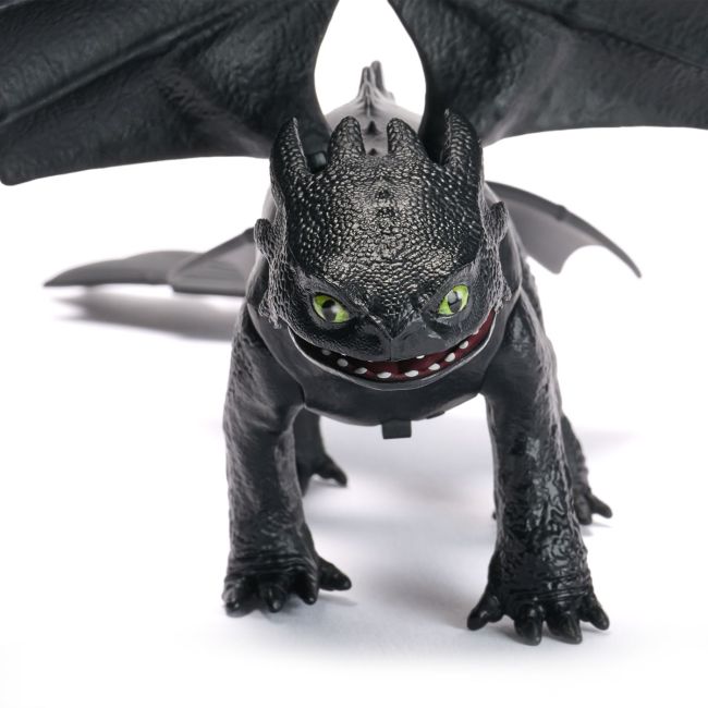 CUM SA ITI DRESEZI DRAGONUL LUPTA DRAGONILOR FIGURINA DRAGON TOOTHLESS 26.5 CM VIV6072591_20151289