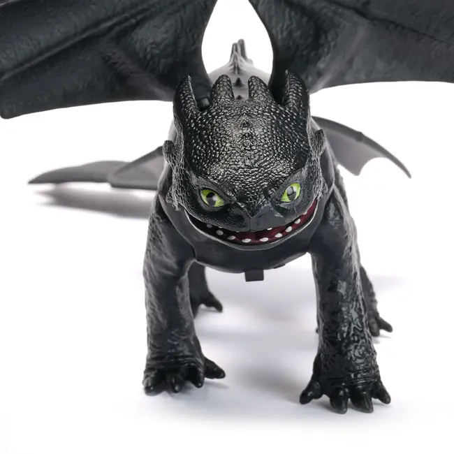 CUM SA ITI DRESEZI DRAGONUL LUPTA DRAGONILOR FIGURINA DRAGON TOOTHLESS 26.5 CM VIV6072591_20151289