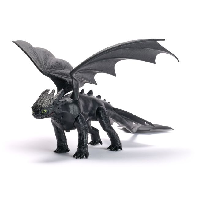CUM SA ITI DRESEZI DRAGONUL LUPTA DRAGONILOR FIGURINA DRAGON TOOTHLESS 26.5 CM VIV6072591_20151289