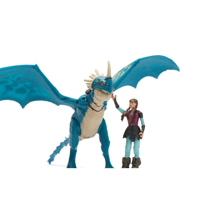 CUM SA ITI DRESEZI DRAGONUL SET DRAGON DEADLY NADDER SI FIGURINA VIKING ASTRID VIV6072587_20151275
