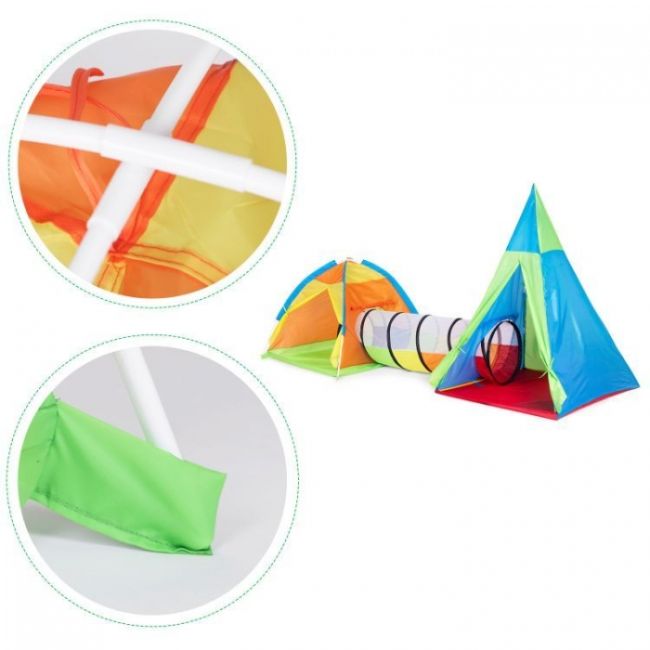 Cort de joaca 3 in 1 pentru copii iplay 2402 edeedi2402