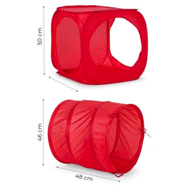 Cort de joaca pentru copii tip tunel iplay 2401-6 edeedi2401-6