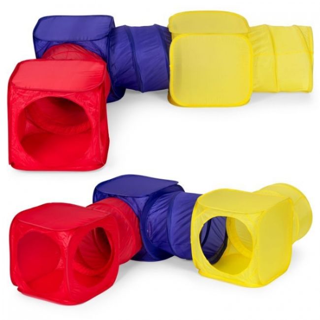 Cort de joaca pentru copii tip tunel iplay 2401-6 edeedi2401-6