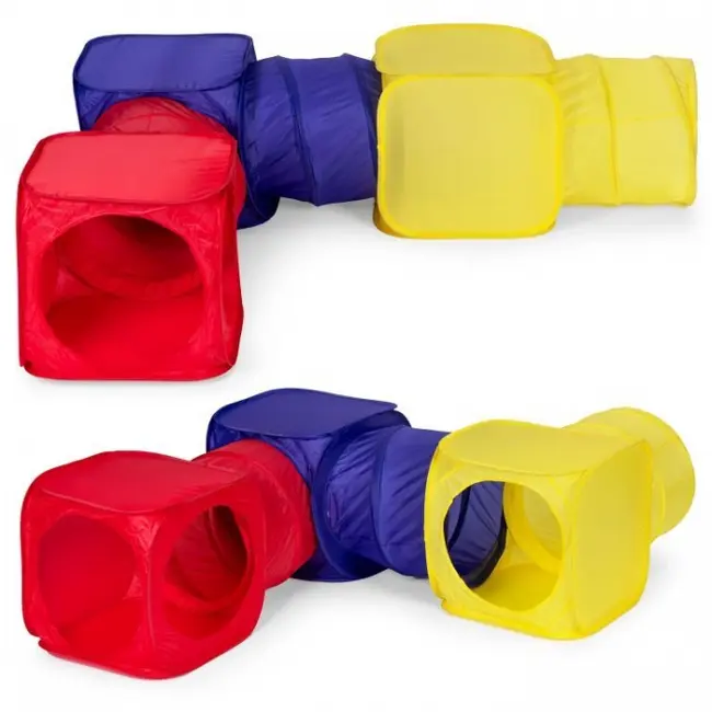 Cort de joaca pentru copii tip tunel iplay 2401-6 edeedi2401-6