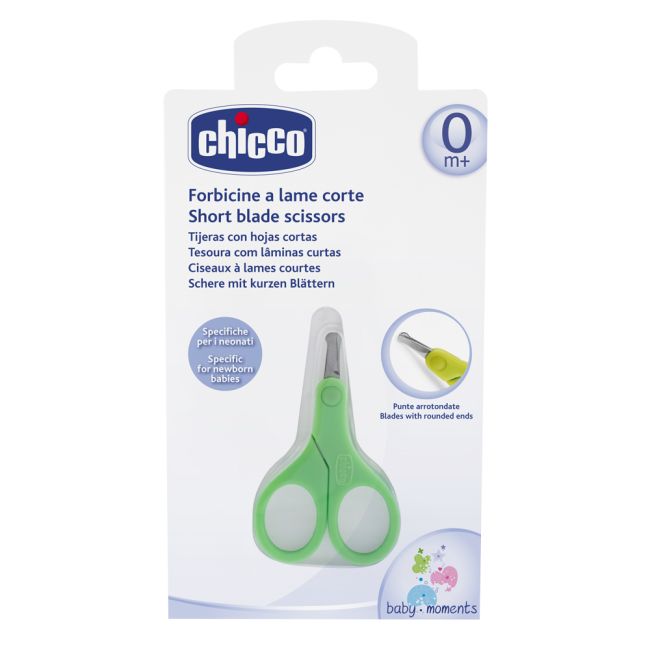 Forfecuta Chicco speciala pentru nou-nascuti, verde, 0luni+ CHC05913-7_VERDE