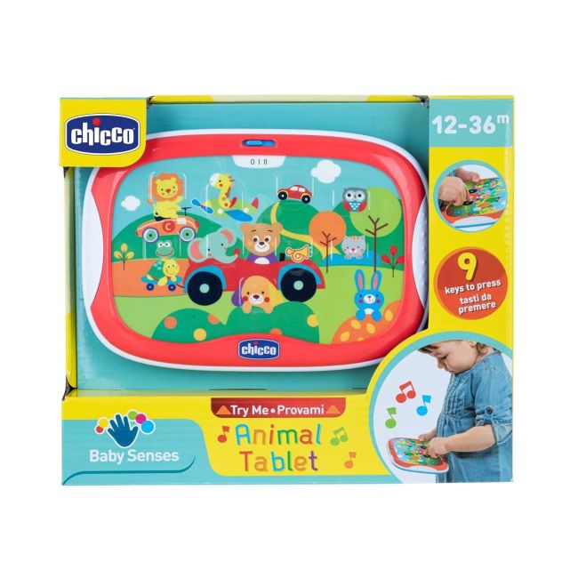 Jucarie electronica Chicco tableta animalelor, 12-36luni CHC1060110-1