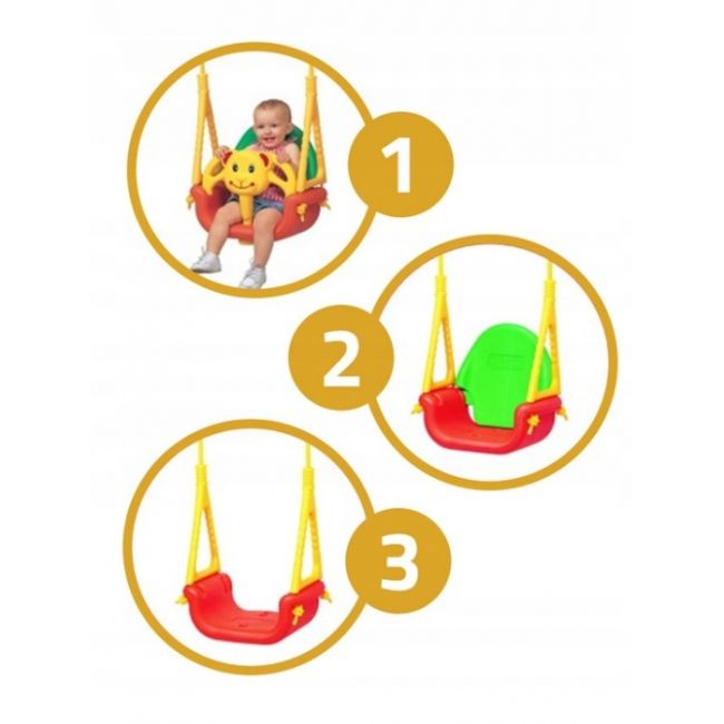 Leagan convertibil 3 in 1 ricokids mis 424 - ursulet edeedi424