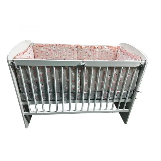 Lenjerie Dancing Bunny Gray-Pink 4+1 piese 120x60 cm MYK00089195