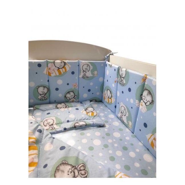 Lenjerie Micul Ursulet 4+1 piese 120x60cm MYK00089194