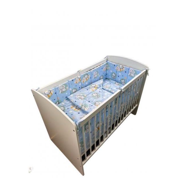 Lenjerie Micul Ursulet 4+1 piese 120x60cm MYK00089194