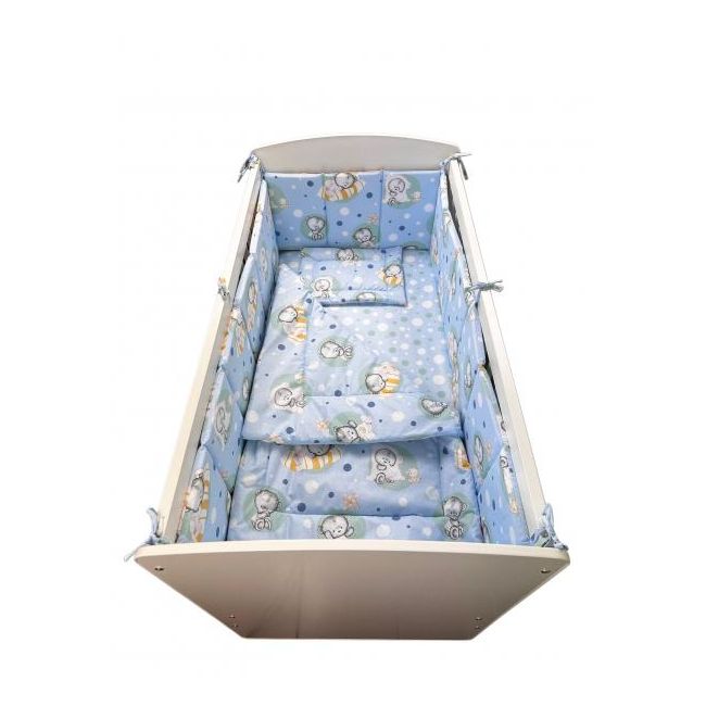 Lenjerie Micul Ursulet 4+1 piese 120x60cm MYK00089194